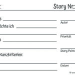 Storycard Template